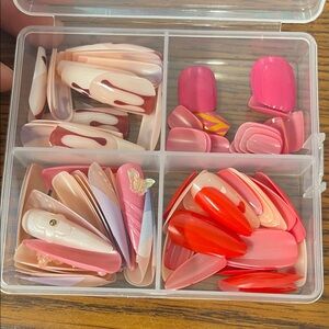 Assorted Nail Tip Storage Box
